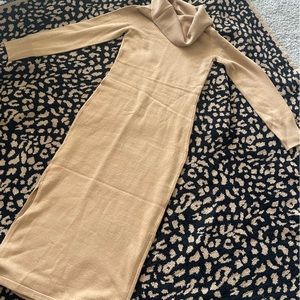 Long sleeve sweater dress!